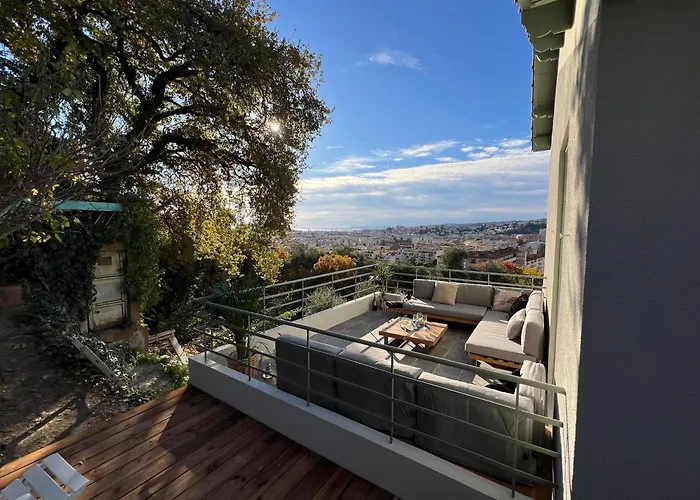 Golden Luxury And Panoramic View Nizza