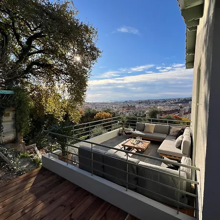 Golden Luxury And Panoramic View 니스