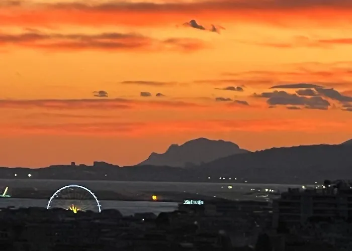 Golden Luxury&panoramic View Nice
